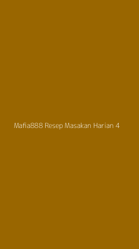 Tampilan Antarmuka Aplikasi Mafia888 Resep Masakan Harian - 4