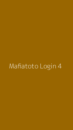 Tampilan Antarmuka Aplikasi Mafiatoto Login - 4