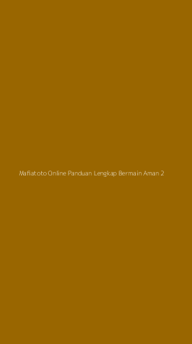 Tampilan Antarmuka Aplikasi Mafiatoto Online Panduan Lengkap Bermain Aman - 2