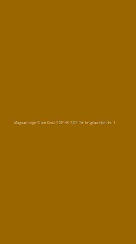 Tampilan Antarmuka Aplikasi Magnumtogel Com Data Sgp Hk Sdy Terlengkap Hari Ini - 1