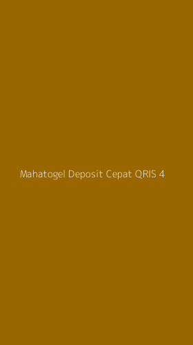 Tampilan Antarmuka Aplikasi Mahatogel Deposit Cepat Qris - 4