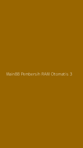 Tampilan Antarmuka Aplikasi Main88 Pembersih Ram Otomatis - 3