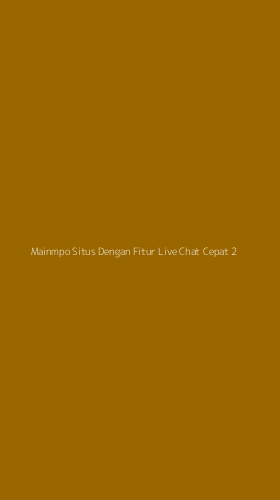Tampilan Antarmuka Aplikasi Mainmpo Situs Dengan Fitur Live Chat Cepat - 2