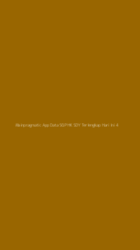 Tampilan Antarmuka Aplikasi Mainpragmatic App Data Sgp Hk Sdy Terlengkap Hari Ini - 4