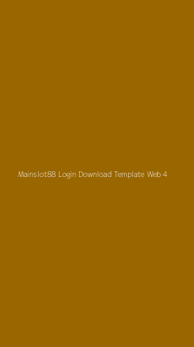 Tampilan Antarmuka Aplikasi Mainslot88 Login Download Template Web - 4