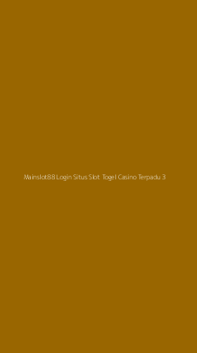 Tampilan Antarmuka Aplikasi Mainslot88 Login Situs Slot Togel Casino Terpadu - 3