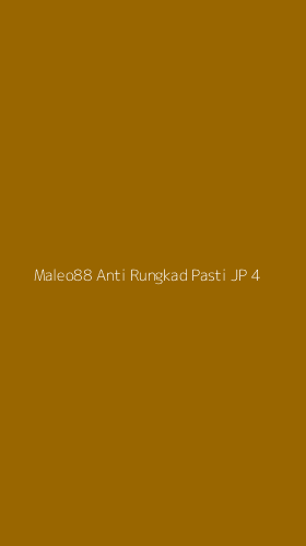 Tampilan Antarmuka Aplikasi Maleo88 Anti Rungkad Pasti Jp - 4
