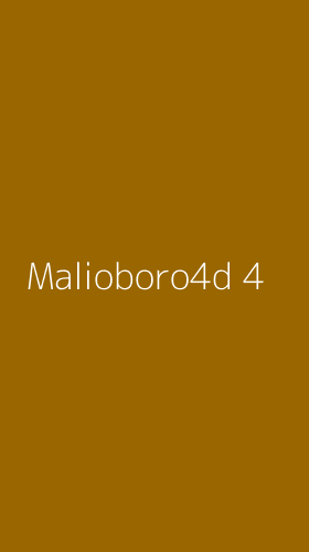 Tampilan Antarmuka Aplikasi Malioboro4d - 4