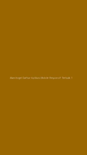 Tampilan Antarmuka Aplikasi Mamitogel Daftar Aplikasi Mobile Responsif Terbaik - 1