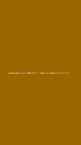 Tampilan Antarmuka Aplikasi Mandi Uang Situs Slot Server Thailand Gampang Menang - 2