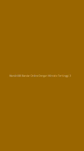 Tampilan Antarmuka Aplikasi Mandiri88 Bandar Online Dengan Winrate Tertinggi - 3
