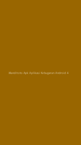 Tampilan Antarmuka Aplikasi Manditoto Apk Aplikasi Kebugaran Android - 4