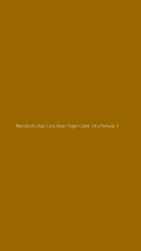 Tampilan Antarmuka Aplikasi Manditoto Apk Cara Main Togel Colok Jitu Pemula - 3