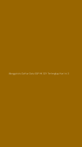 Tampilan Antarmuka Aplikasi Manggototo Daftar Data Sgp Hk Sdy Terlengkap Hari Ini - 3