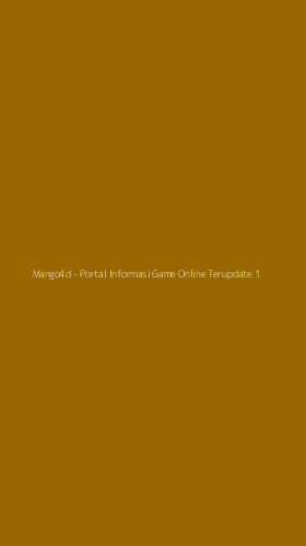Tampilan Antarmuka Aplikasi Mango4d - Portal Informasi Game Online Terupdate - 1