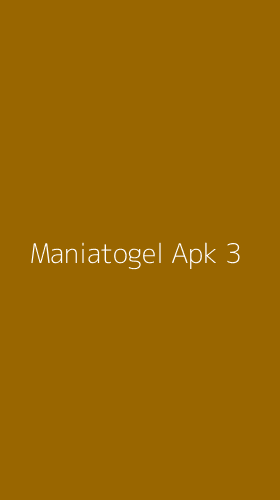 Tampilan Antarmuka Aplikasi Maniatogel Apk - 3