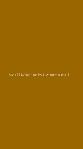 Tampilan Antarmuka Aplikasi Manis88 Daftar Akun Pro Slot Internasional - 3