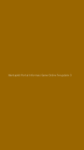 Tampilan Antarmuka Aplikasi Mantap4d Portal Informasi Game Online Terupdate - 3