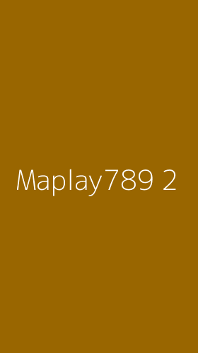 Tampilan Antarmuka Aplikasi Maplay789 - 2