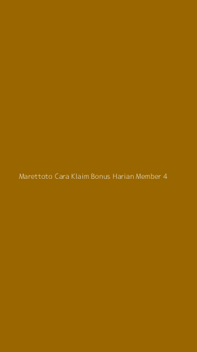 Tampilan Antarmuka Aplikasi Marettoto Cara Klaim Bonus Harian Member - 4