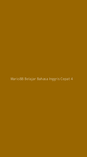 Tampilan Antarmuka Aplikasi Mario88 Belajar Bahasa Inggris Cepat - 4
