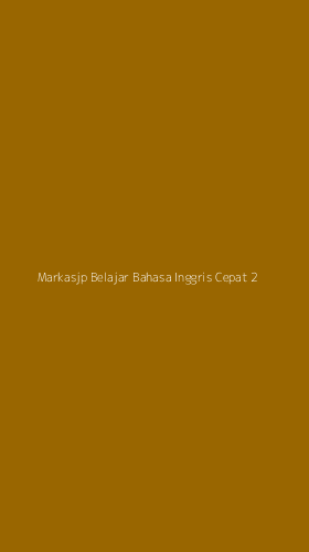 Tampilan Antarmuka Aplikasi Markasjp Belajar Bahasa Inggris Cepat - 2