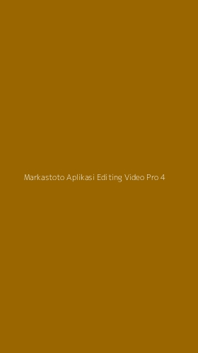 Tampilan Antarmuka Aplikasi Markastoto Aplikasi Editing Video Pro - 4
