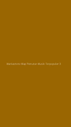 Tampilan Antarmuka Aplikasi Markastoto Wap Pemutar Musik Terpopuler - 3