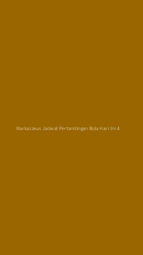Tampilan Antarmuka Aplikasi Markaszeus Jadwal Pertandingan Bola Hari Ini - 4