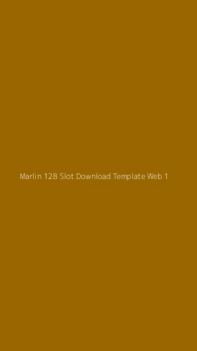 Tampilan Antarmuka Aplikasi Marlin 128 Slot Download Template Web - 1