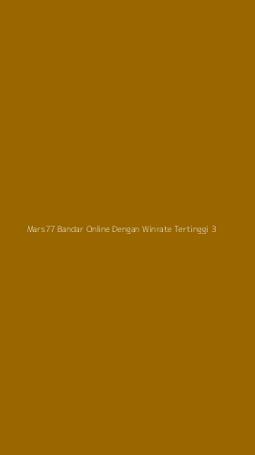 Tampilan Antarmuka Aplikasi Mars77 Bandar Online Dengan Winrate Tertinggi - 3