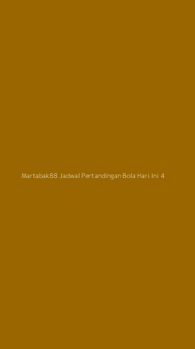 Tampilan Antarmuka Aplikasi Martabak88 Jadwal Pertandingan Bola Hari Ini - 4