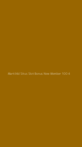 Tampilan Antarmuka Aplikasi Martil4d Situs Slot Bonus New Member 100 - 4
