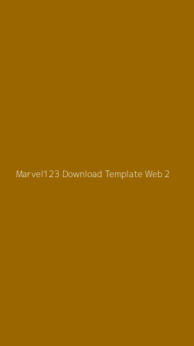 Tampilan Antarmuka Aplikasi Marvel123 Download Template Web - 2