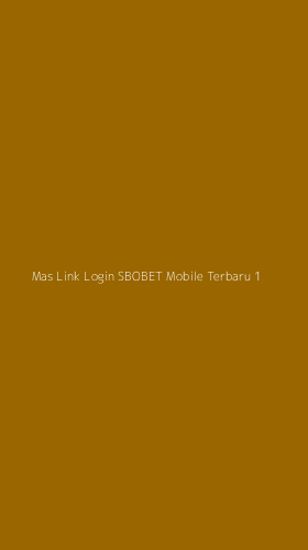 Tampilan Antarmuka Aplikasi Mas Link Login Sbobet Mobile Terbaru - 1