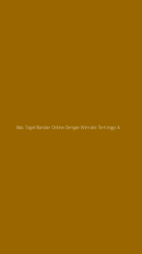Tampilan Antarmuka Aplikasi Mas Togel Bandar Online Dengan Winrate Tertinggi - 4