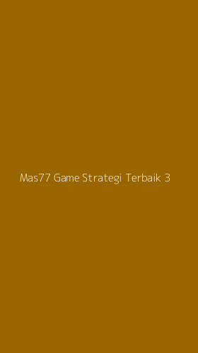 Tampilan Antarmuka Aplikasi Mas77 Game Strategi Terbaik - 3