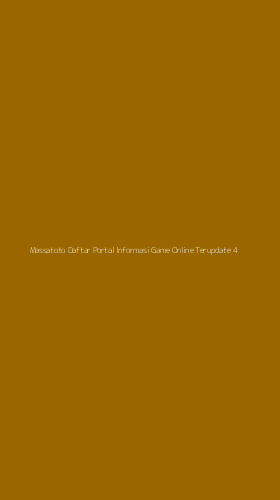Tampilan Antarmuka Aplikasi Massatoto Daftar Portal Informasi Game Online Terupdate - 4
