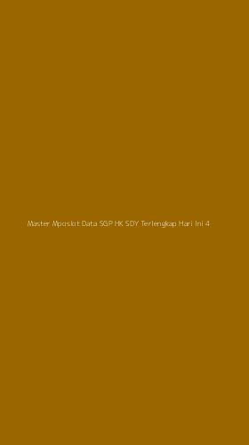 Tampilan Antarmuka Aplikasi Master Mposlot Data Sgp Hk Sdy Terlengkap Hari Ini - 4