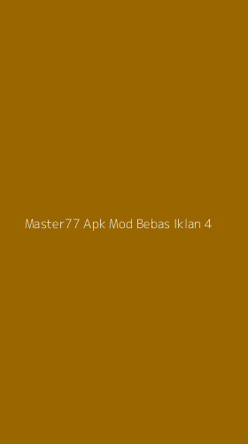 Tampilan Antarmuka Aplikasi Master77 Apk Mod Bebas Iklan - 4