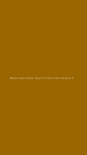 Tampilan Antarmuka Aplikasi Mastermpo Daftar Akun Pro Slot Internasional - 3