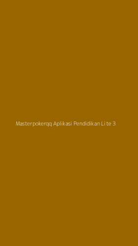 Tampilan Antarmuka Aplikasi Masterpokerqq Aplikasi Pendidikan Lite - 3