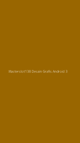 Tampilan Antarmuka Aplikasi Masterslot138 Desain Grafis Android - 3