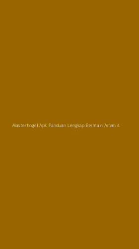 Tampilan Antarmuka Aplikasi Mastertogel Apk Panduan Lengkap Bermain Aman - 4