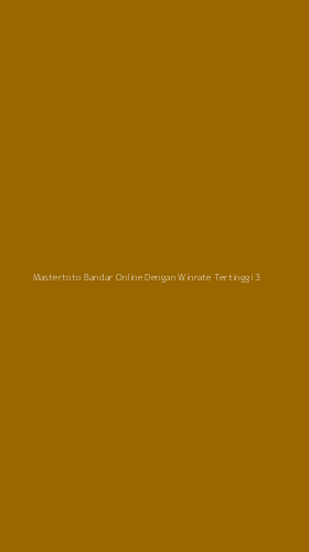 Tampilan Antarmuka Aplikasi Mastertoto Bandar Online Dengan Winrate Tertinggi - 3