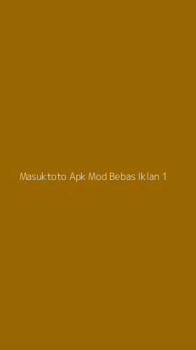 Tampilan Antarmuka Aplikasi Masuktoto Apk Mod Bebas Iklan - 1