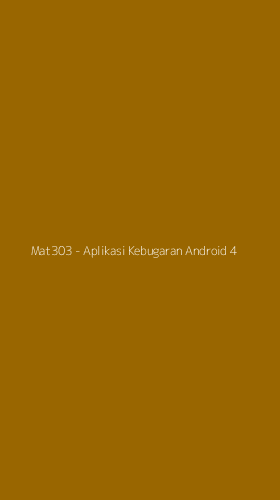 Tampilan Antarmuka Aplikasi Mat303 - Aplikasi Kebugaran Android - 4