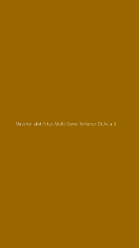 Tampilan Antarmuka Aplikasi Mataharislot Situs Multi Game Terbesar Di Asia - 3