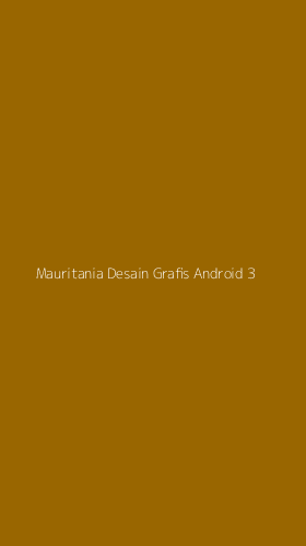 Tampilan Antarmuka Aplikasi Mauritania Desain Grafis Android - 3