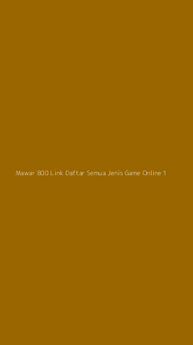 Tampilan Antarmuka Aplikasi Mawar 800 Link Daftar Semua Jenis Game Online - 1